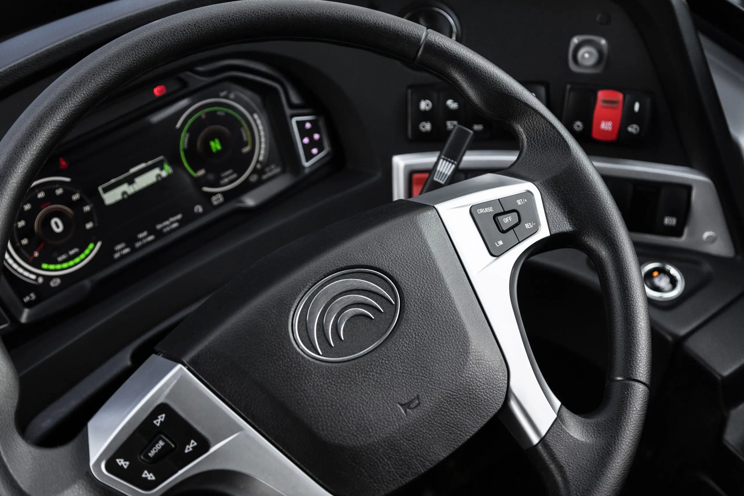 Yutong TC9 steering wheel